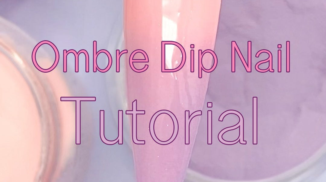 How to Do Ombre Dip Nails at Home | Easy Method-Fairy Glamor