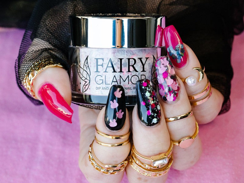 -Glitter-Dip-Nail-Powder-Kitty Ear Headset-Fairy-Glamor