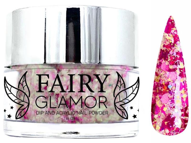 -Glitter-Dip-Nail-Powder-Power in Pink-Fairy-Glamor