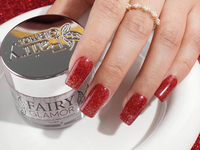 -Glitter-Dip-Nail-Powder-Red Carpet-Fairy-Glamor