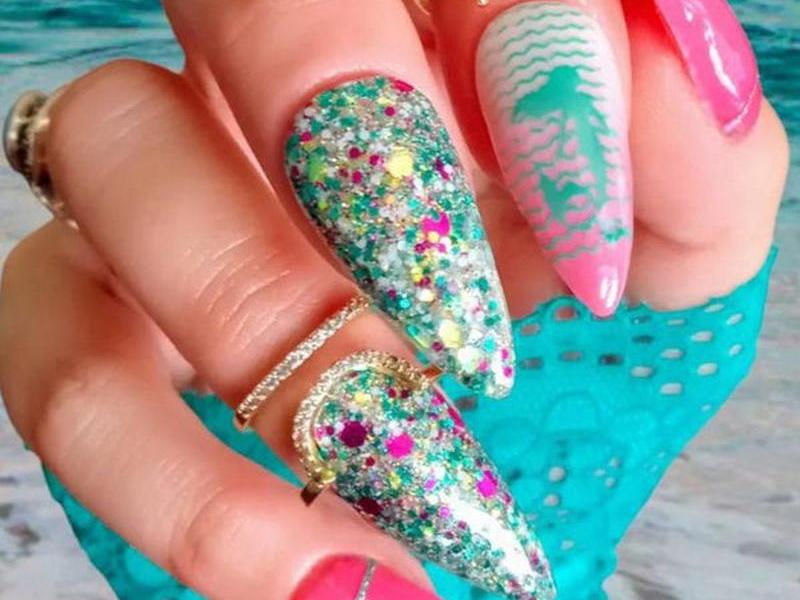 -Glitter-Dip-Nail-Powder-Seafoam Secrets-Fairy-Glamor