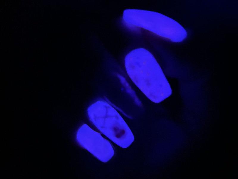 -Glow in the Dark-Dip-Nail-Powder-Bow Down Witches-Fairy-Glamor