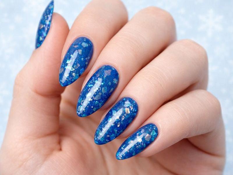 -Glow in the Dark-Dip-Nail-Powder-Glacial Gleam -Fairy-Glamor