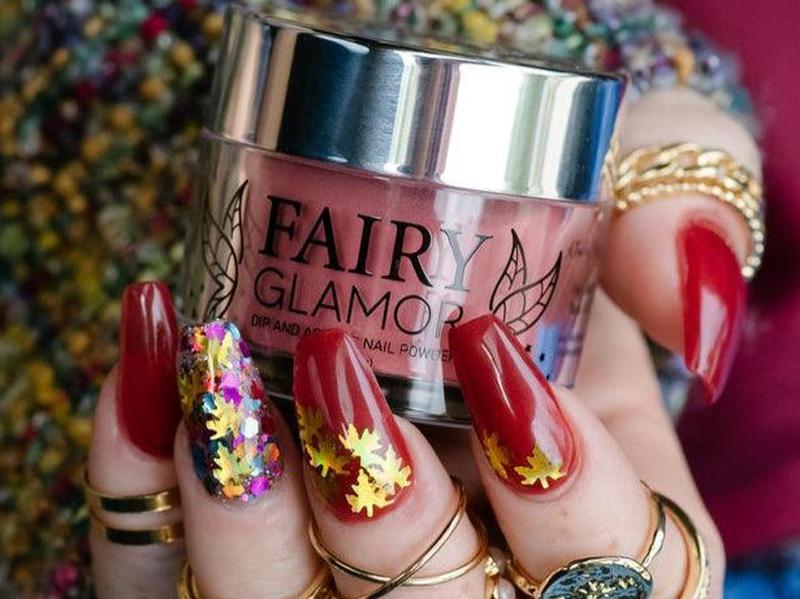 -Matte-Dip-Nail-Powder-Amber Woods-Fairy-Glamor