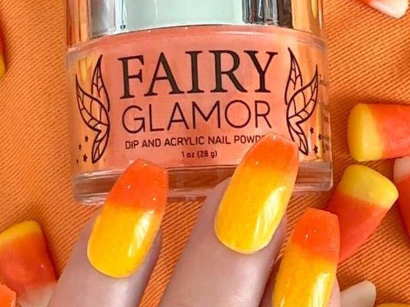 -Thermal (Color Changer)-Dip-Nail-Powder-Candy Corn-Fairy-Glamor