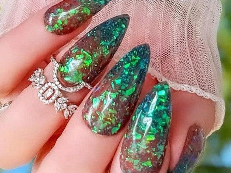 -Thermal (Color Changer)-Dip-Nail-Powder-Mermaid Scales-Fairy-Glamor