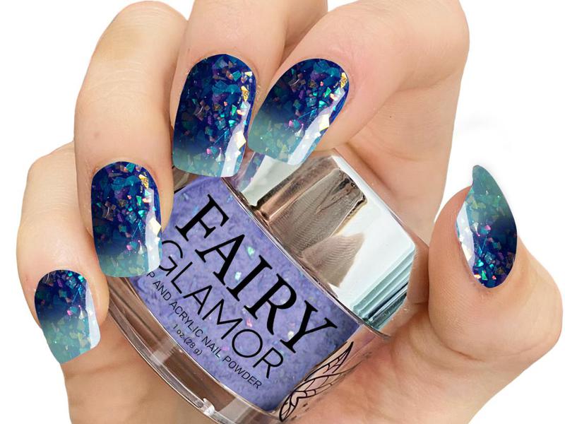 -Thermal (Color Changer)-Dip-Nail-Powder-Northern Lights-Fairy-Glamor