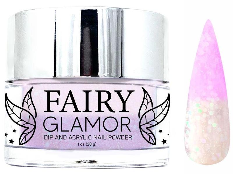 -Thermal (Color Changer)-Dip-Nail-Powder-Sweet Pea-Fairy-Glamor