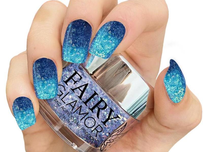 -Thermal (Color Changer)-Dip-Nail-Powder-Trick or Turquoise-Fairy-Glamor