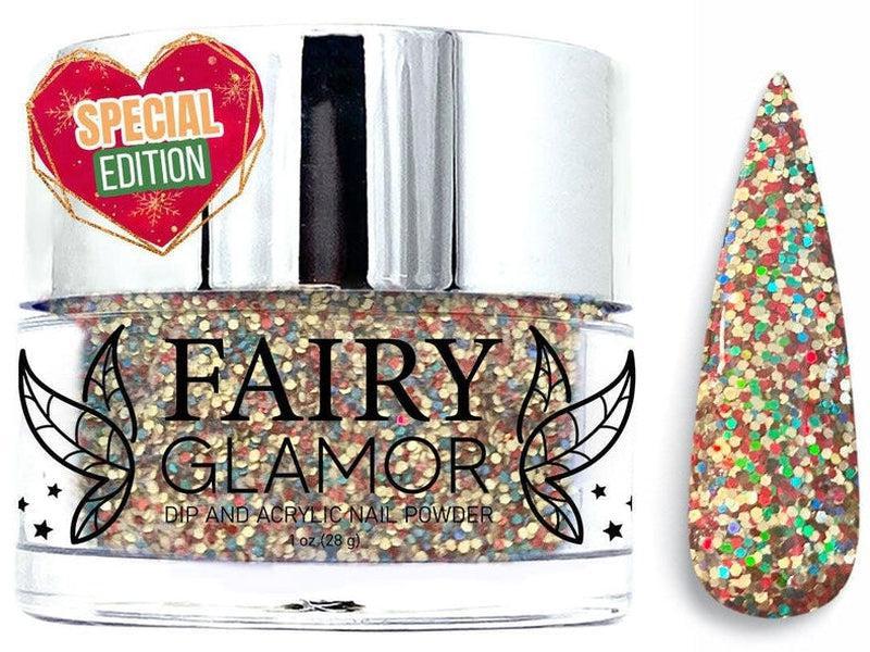 Fairy Glamor Green Glitter Dip and Acrylic Nail Powder Color: Advent Fairy Glamor Green Glitter Dip and Acrylic Nail Powder Color: Advent
