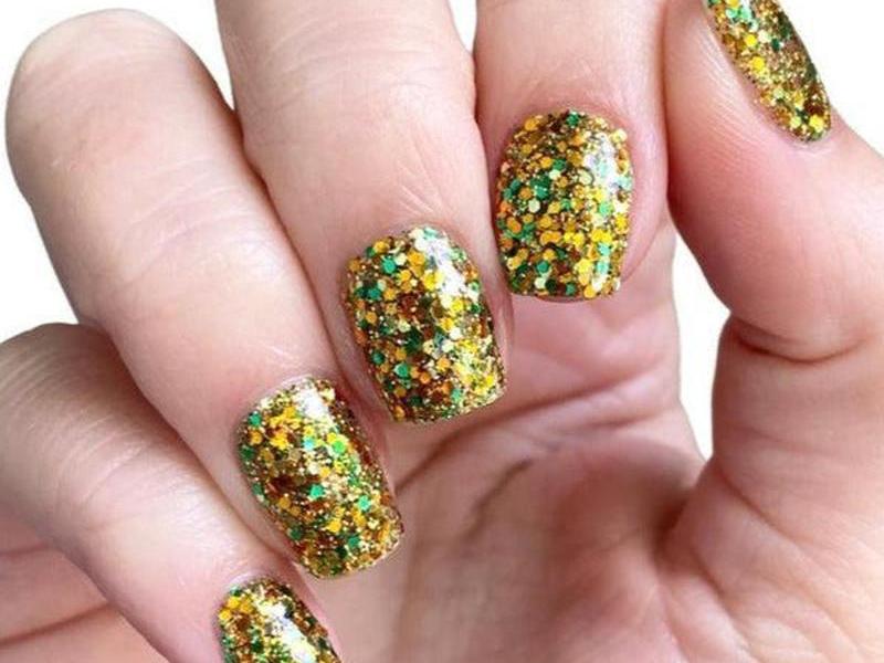 -Glitter-Dip-Nail-Powder-Forest Sage-Fairy-Glamor