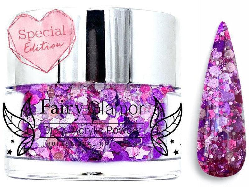 -Glitter-Dip-Nail-Powder-Rose Petals-Fairy-Glamor
