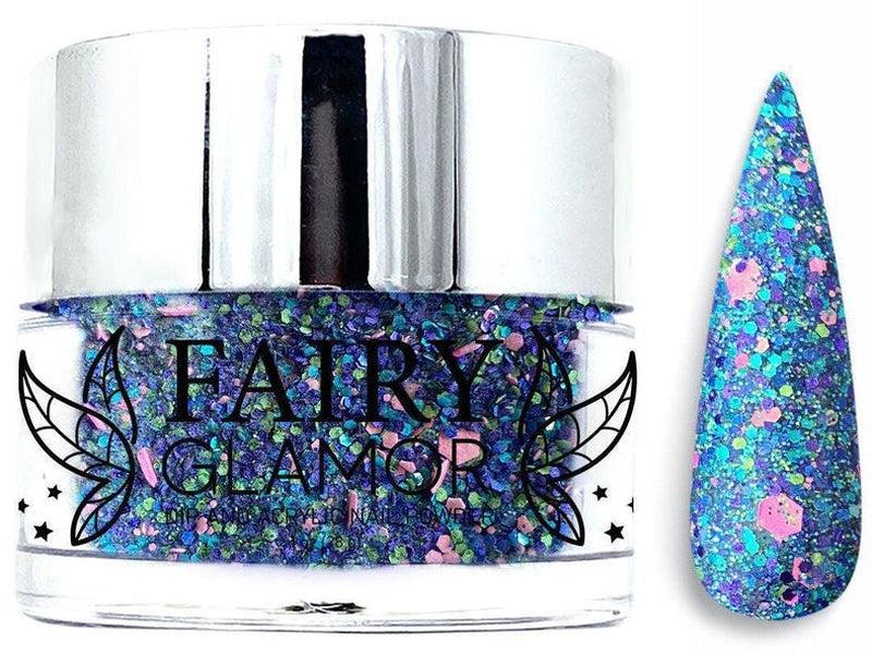 Blue-Glitter-Dip-Nail-Powder-Sea Turtle-Fairy-Glamor