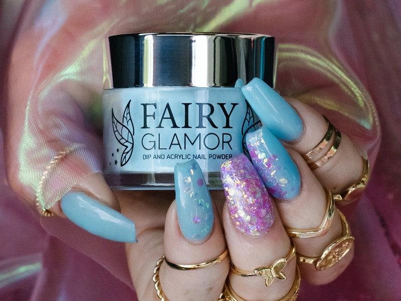 Blue-Matte-Dip-Nail-Powder-Cosplay Addiction-Fairy-Glamor