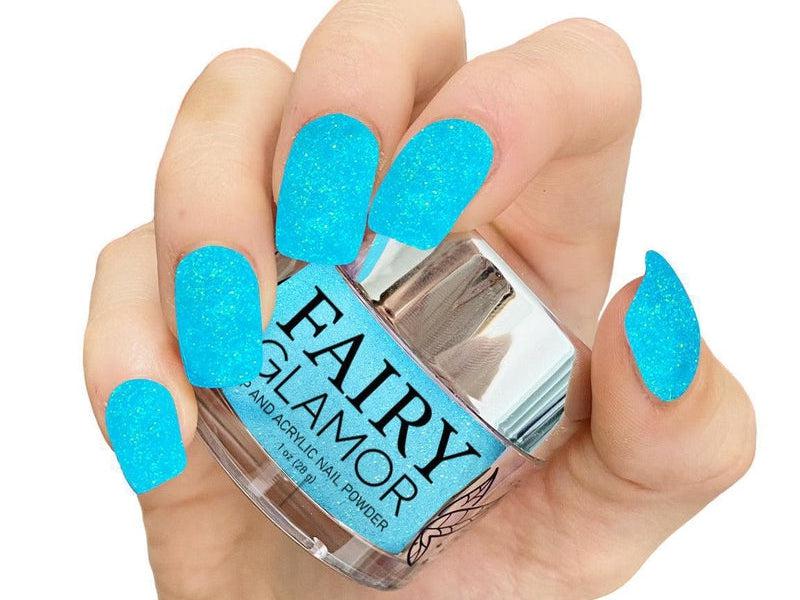 Blue-Thermal (Color Changer)-Dip-Nail-Powder-Gemini-Fairy-Glamor