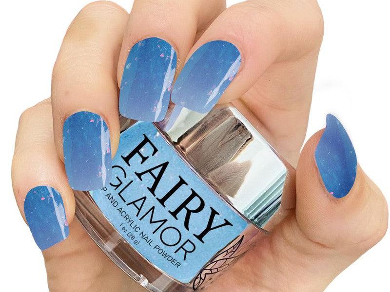 Blue-Thermal (Color Changer)-Dip-Nail-Powder-Magic Ballgown-Fairy-Glamor