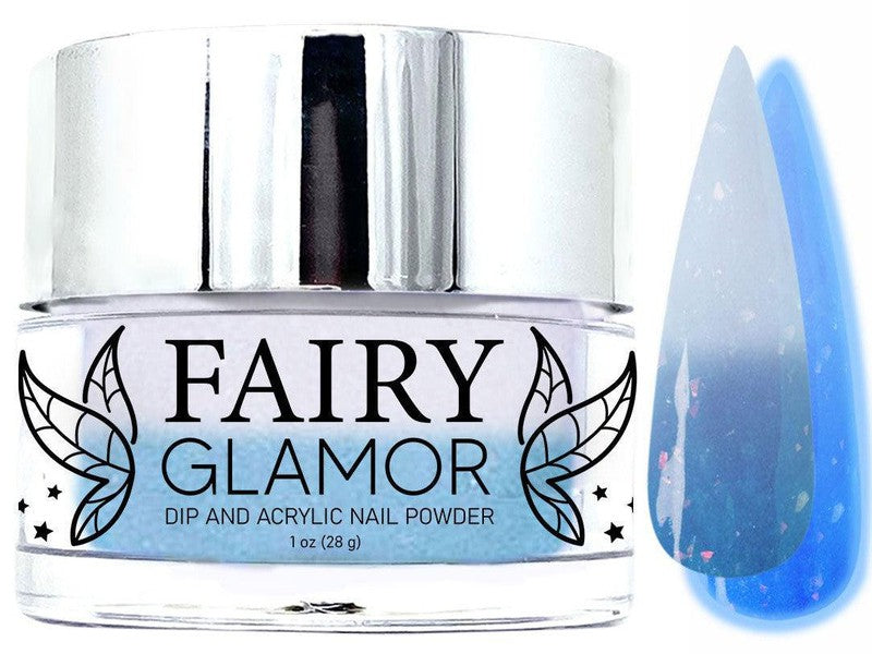 Blue-Thermal (Color Changer)-Dip-Nail-Powder-Magic Ballgown-Fairy-Glamor