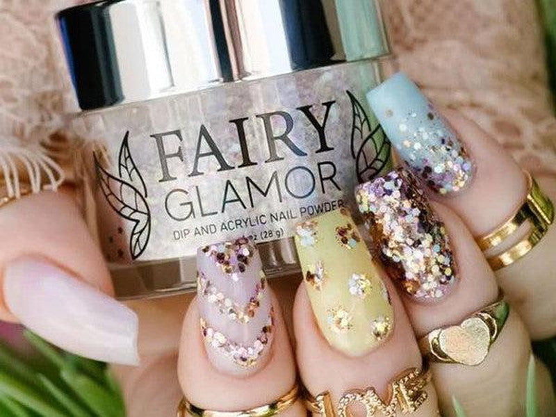 Brown-Glitter-Dip-Nail-Powder-Chocolate Egg-Fairy-Glamor