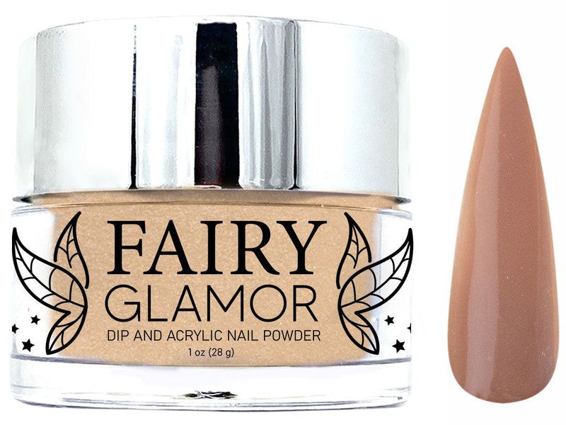 Brown-Matte-Dip-Nail-Powder-Bronze Babe-Fairy-Glamor