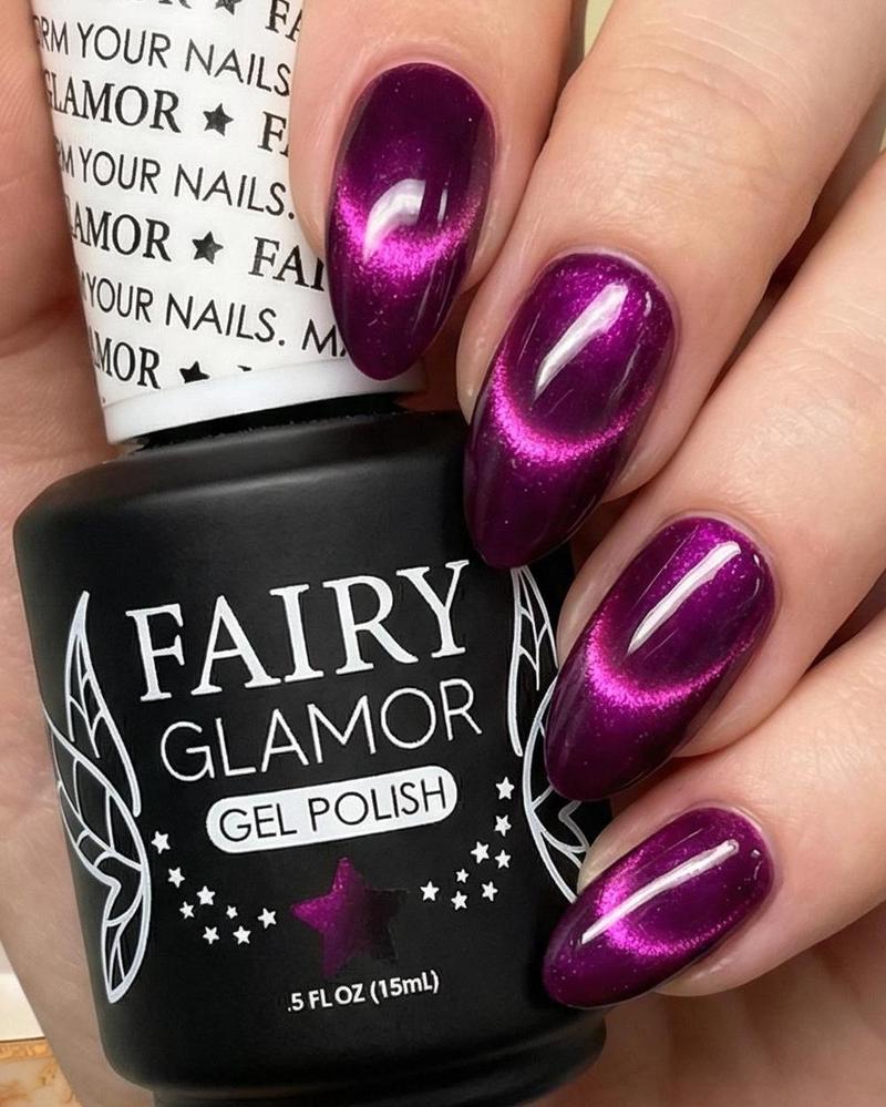 Cheshire Grin-Cat Eye-Hema-Free-Gel-Nail-Polish-Fairy-Glamor-1