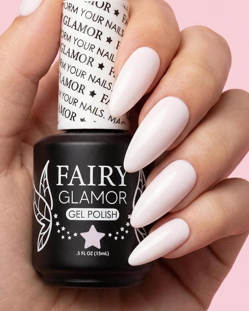 French Pink-Matte-Hema-Free-Gel-Nail-Polish-Fairy-Glamor-1