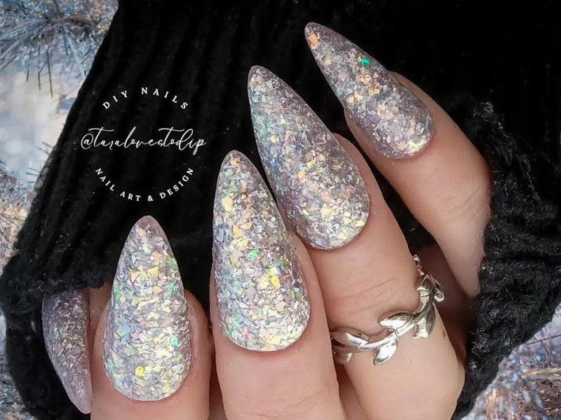 -Glitter-Dip-Nail-Powder-Crystal Crown-Fairy-Glamor