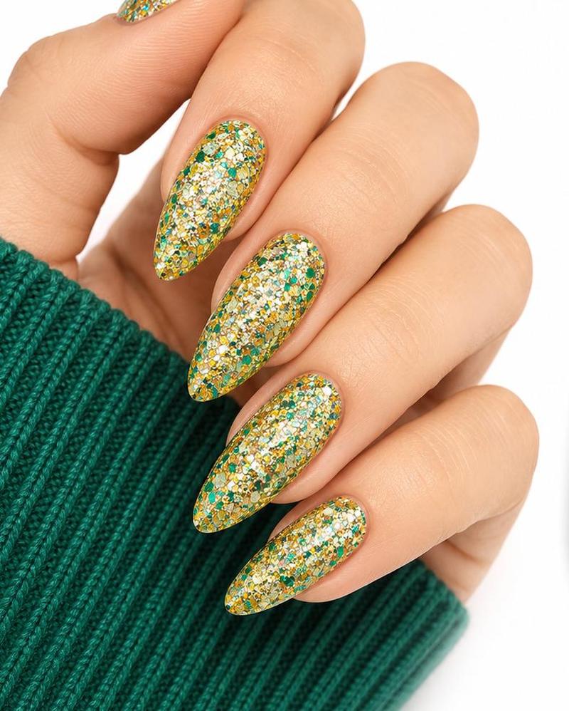 -Glitter-Dip-Nail-Powder-Forest Sage-Fairy-Glamor