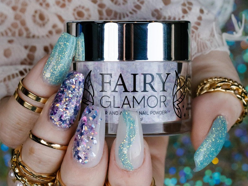 -Glitter-Dip-Nail-Powder-Frosted Tiara-Fairy-Glamor