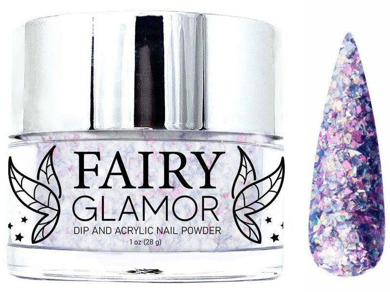 -Glitter-Dip-Nail-Powder-Frosted Tiara-Fairy-Glamor