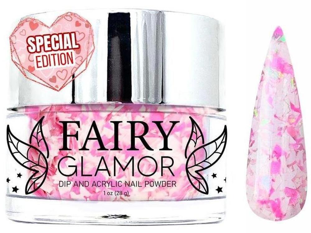 -Glitter-Dip-Nail-Powder-Pretty in Pout-Fairy-Glamor