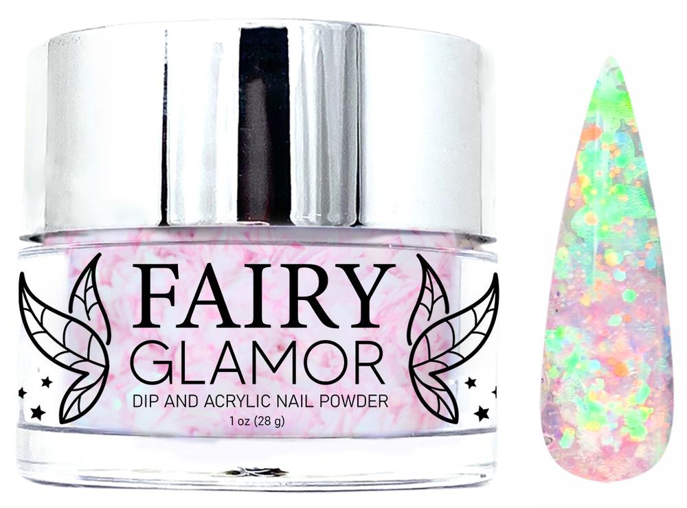 -Glitter-Dip-Nail-Powder-Rosewater Macaron-Fairy-Glamor