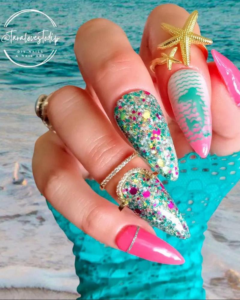 -Glitter-Dip-Nail-Powder-Seafoam Secrets-Fairy-Glamor
