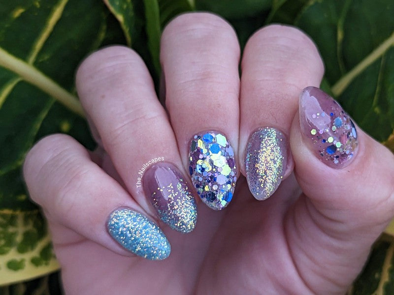 -Glitter-Dip-Nail-Powder-Snow Queen-Fairy-Glamor