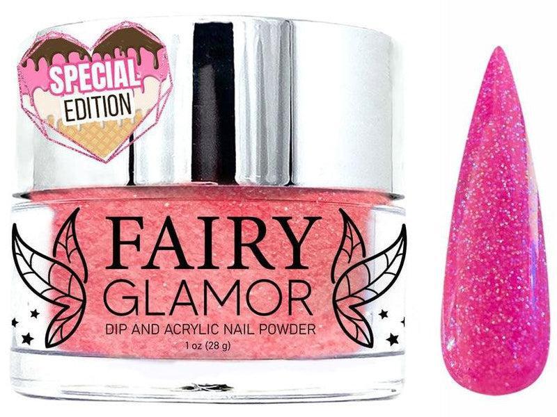 -Glitter-Dip-Nail-Powder-Strawberry Soft Serve-Fairy-Glamor