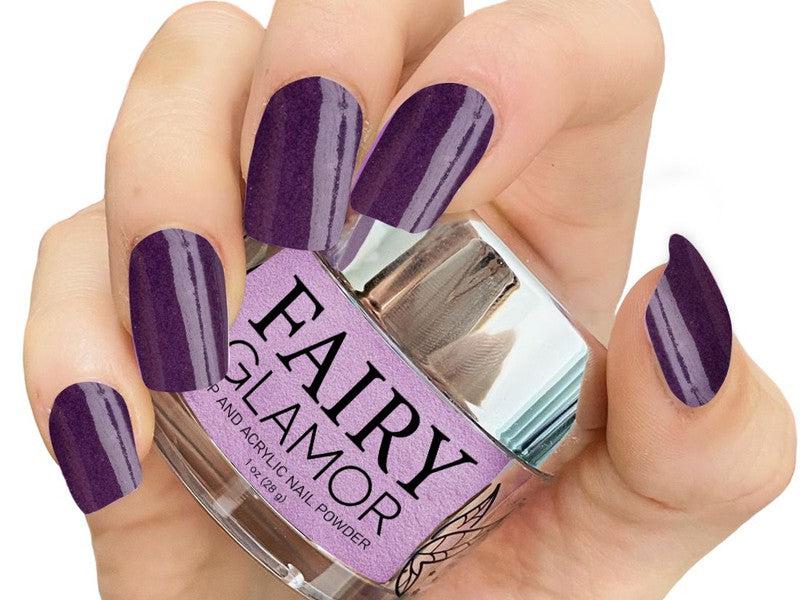 -Glow in the Dark-Dip-Nail-Powder-Black Magic (sub box)-Fairy-Glamor