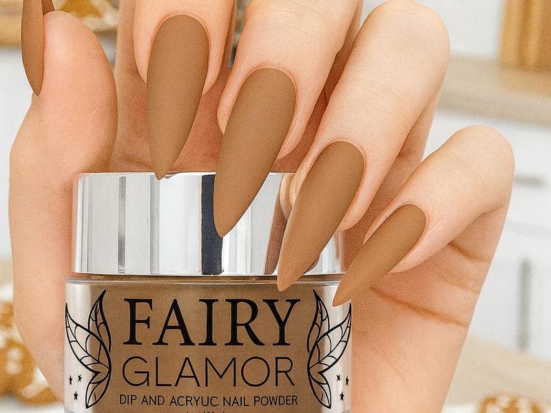 -Glow in the Dark-Dip-Nail-Powder-Cookie Dough Glow-Fairy-Glamor