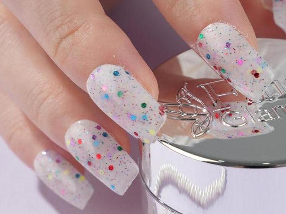 -Glow in the Dark-Dip-Nail-Powder-Happy Birthday-Fairy-Glamor