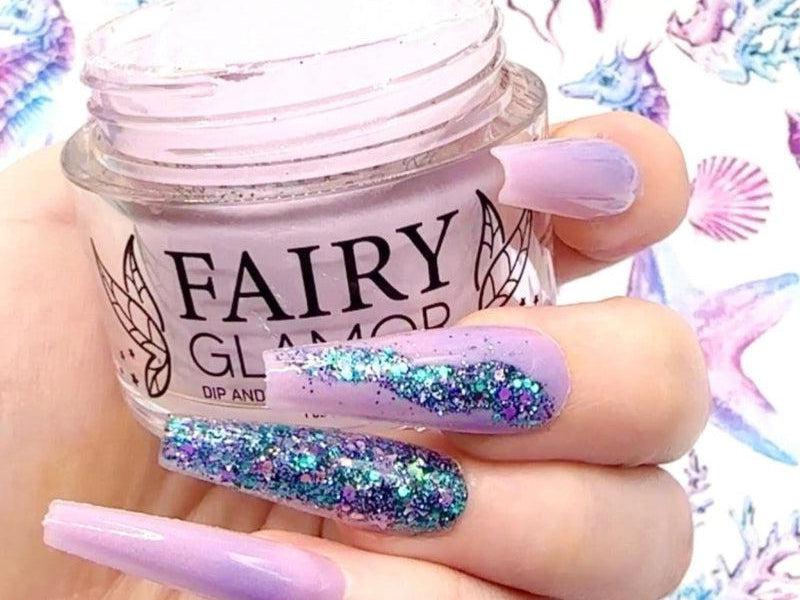 -Glow in the Dark-Dip-Nail-Powder-Mesmerize-Fairy-Glamor