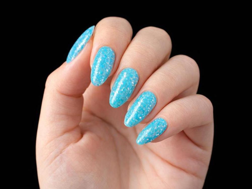 -Glow in the Dark-Dip-Nail-Powder-Threat Level Sparkle-Fairy-Glamor