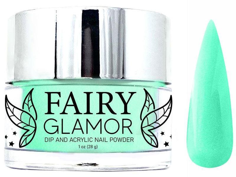 Green-Matte-Dip-Nail-Powder-Resting Beach Face-Fairy-Glamor