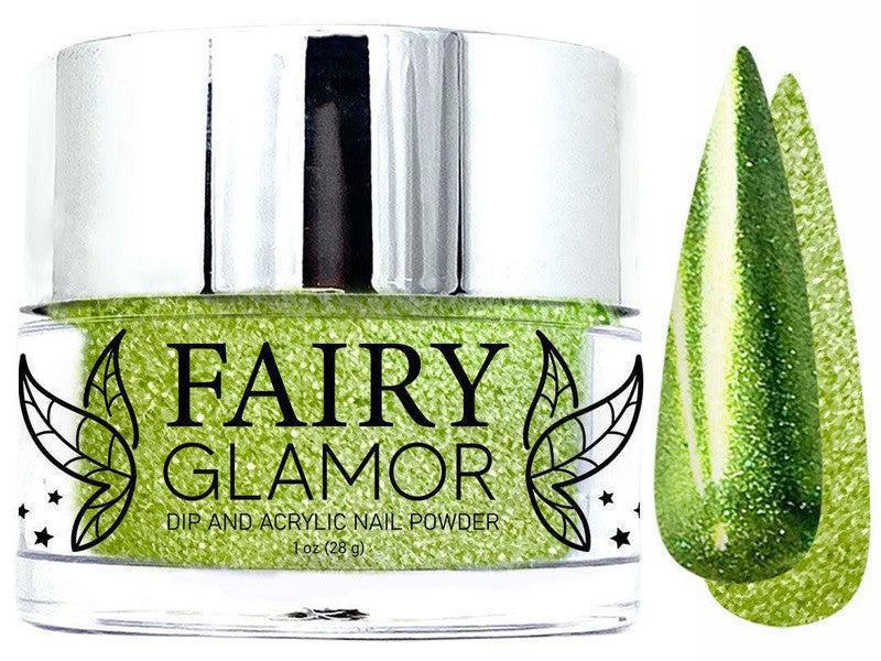Green-Mirror-Dip-Nail-Powder-Garden Sprite-Fairy-Glamor