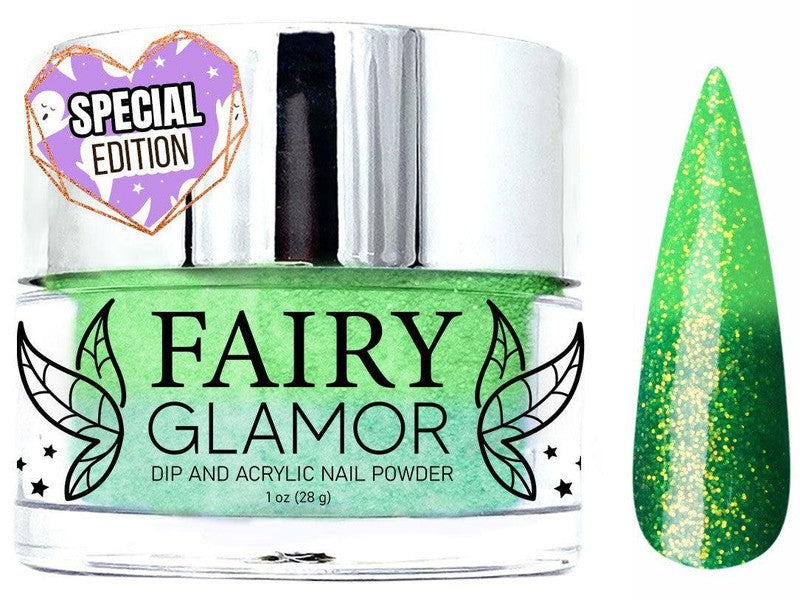 Green-Thermal (Color Changer)-Dip-Nail-Powder-Fab-boo-lous-Fairy-Glamor