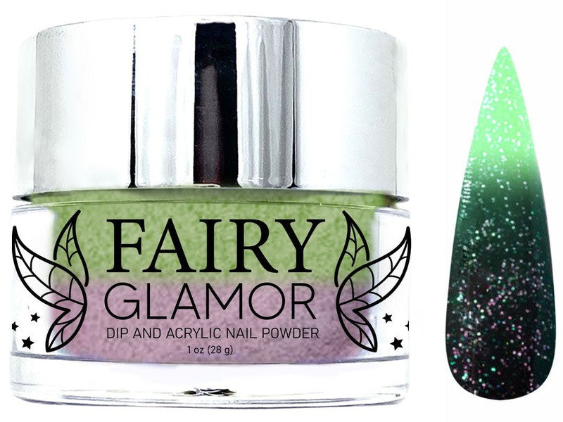 Green-Thermal (Color Changer)-Dip-Nail-Powder-Poison Apple-Fairy-Glamor