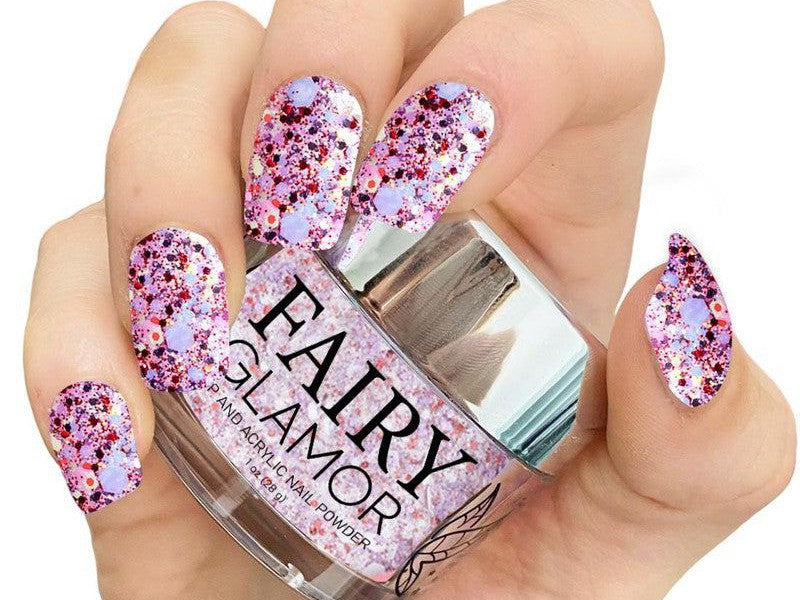 Pink-Glitter-Dip-Nail-Powder-Sweet on You-Fairy-Glamor