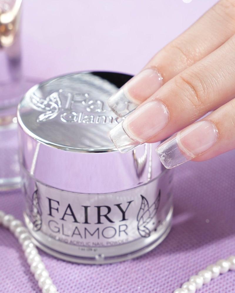 -Matte-Dip-Nail-Powder-Clear-Fairy-Glamor