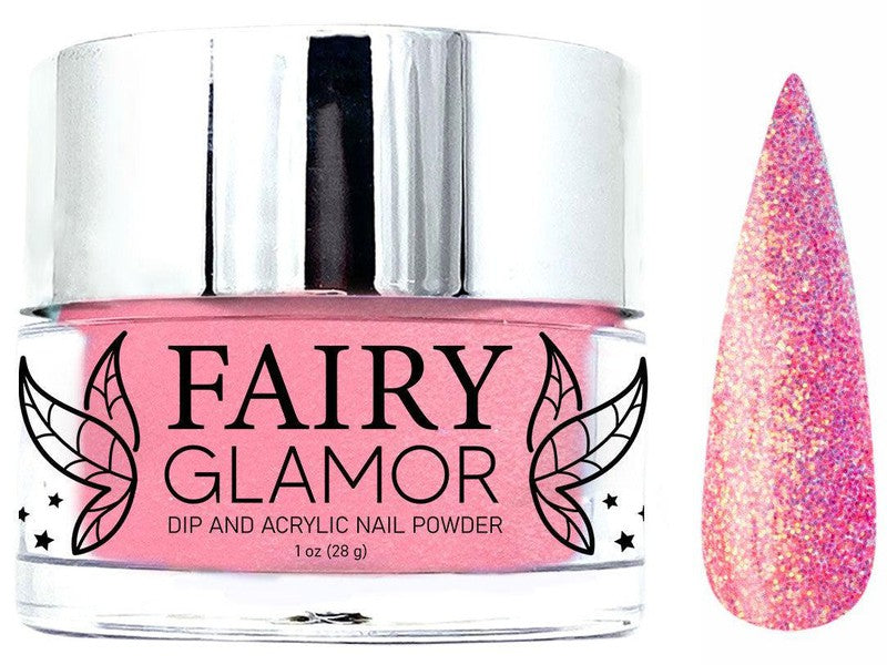 Orange-Glitter-Dip-Nail-Powder-Coral Reef-Fairy-Glamor