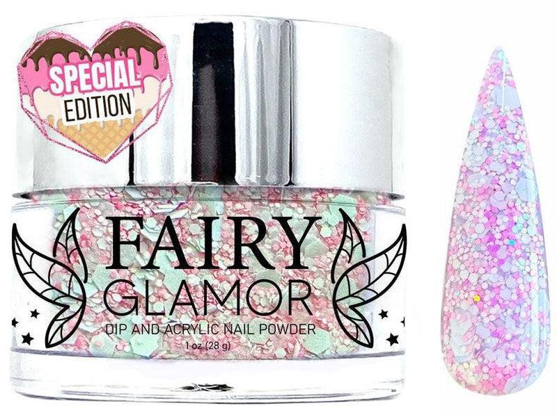 Pink-Glitter-Dip-Nail-Powder-Ice Cream Cake-Fairy-Glamor
