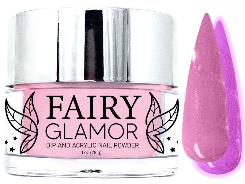 Pink-Glow-Dip-Nail-Powder-Kawaii Crazy-Fairy-Glamor