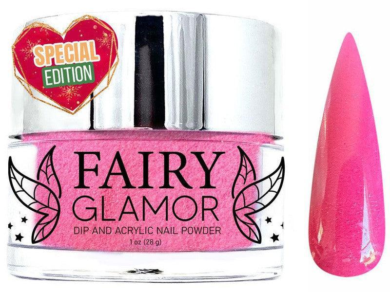 Pink-Matte-Dip-Nail-Powder-Bold and Bright-Fairy-Glamor