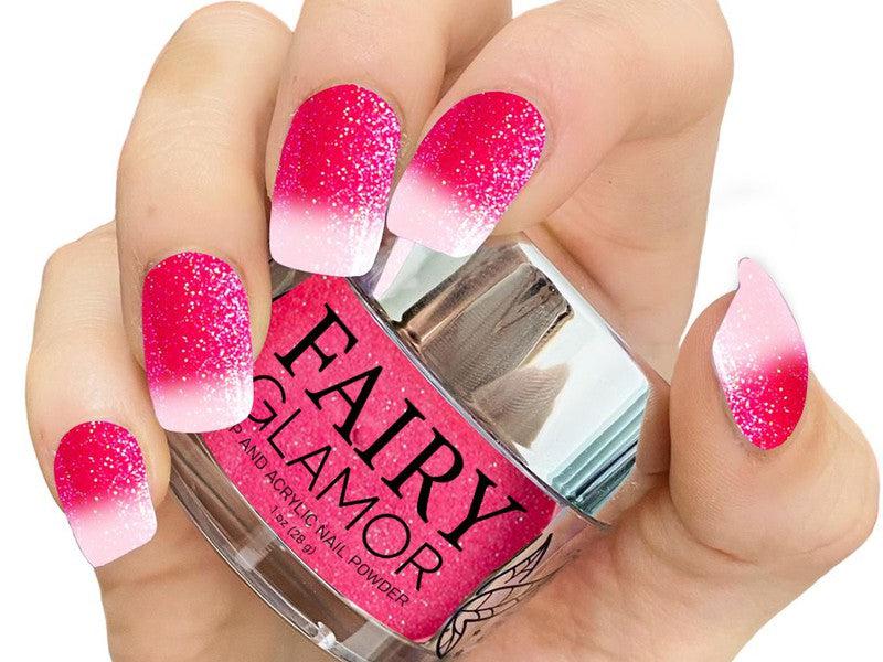 Pink-Thermal (Color Changer)-Dip-Nail-Powder-Love at First Swipe-Fairy-Glamor